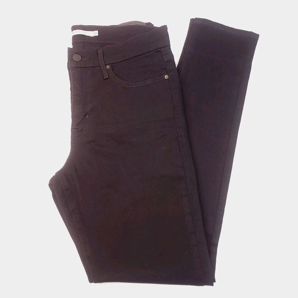 Levis 311 Shaping Skinny 31 x 31 Mid Rise Tummy Slimming Jeans Black Stretch